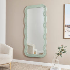 Jesse 170cm Squiggle Mirror Green product image 4