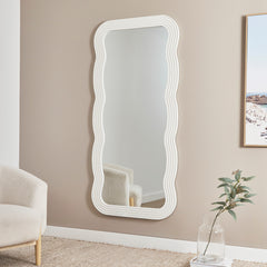 Jesse 177cm Squiggle Mirror White product image 4