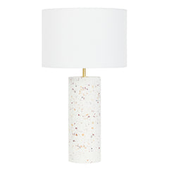 Ezra 52cm Terrazzo Table Lamp White product image 2