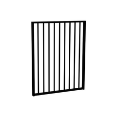 Oxworks Burleigh Gate - Aluminium - 970 x 1200mm - Image 1