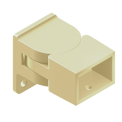 HOMESAFE - 38 x 25 Horizontal Adjustable Fence Bracket - Primrose