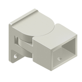 HOMESAFE - 38 x 25 Horizontal Adjustable Fence Bracket - Surfmist