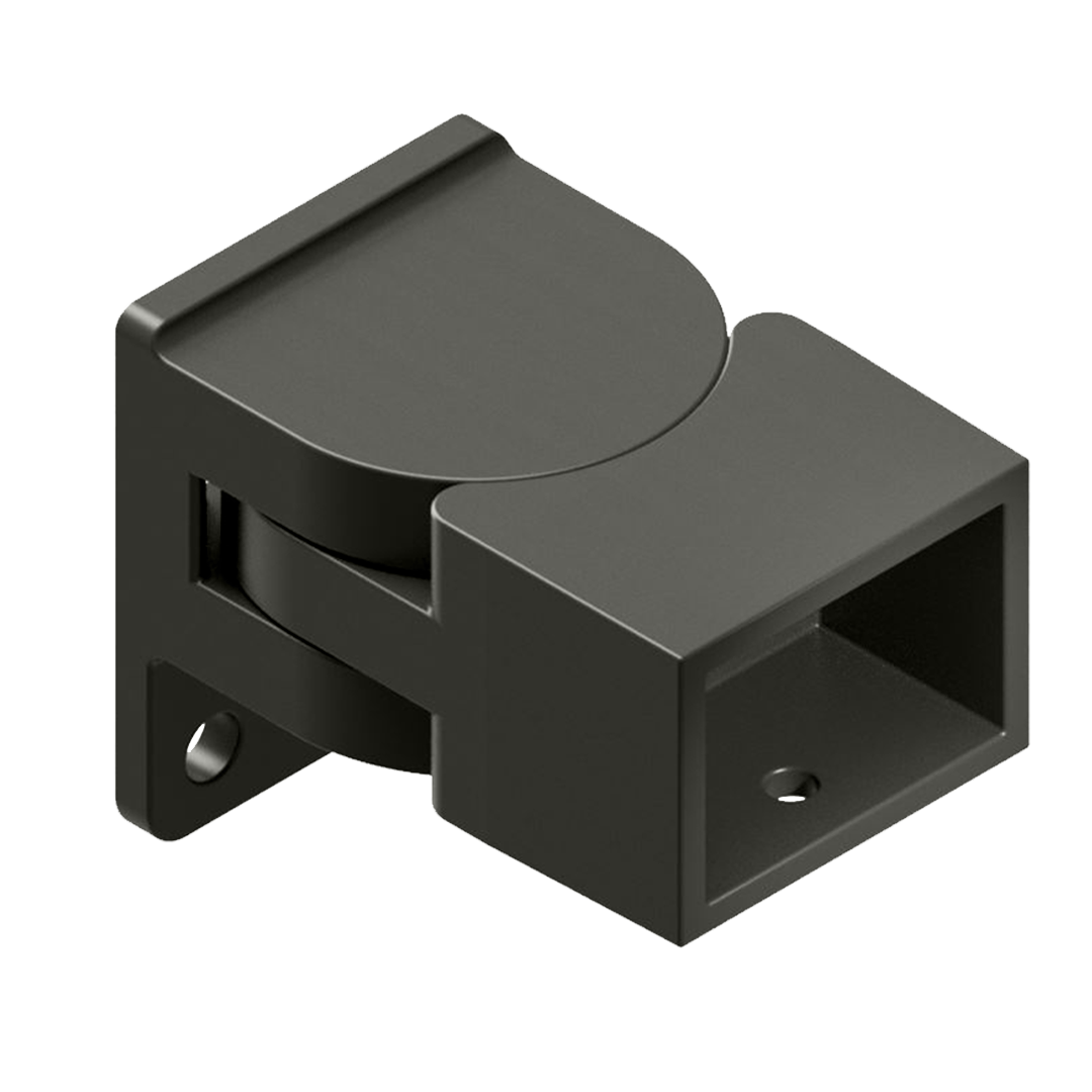 HOMESAFE - 38 x 25 Horizontal Adjustable Fence Bracket - Woodland Grey - Image 1