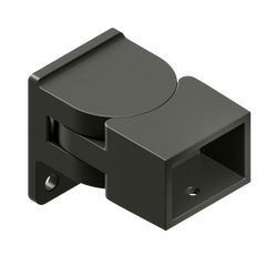 HOMESAFE - 38 x 25 Horizontal Adjustable Fence Bracket - Woodland Grey - Image 1