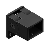 HOMESAFE - 38 x 25 Vertical Adjustable Fence Bracket - Satin Black