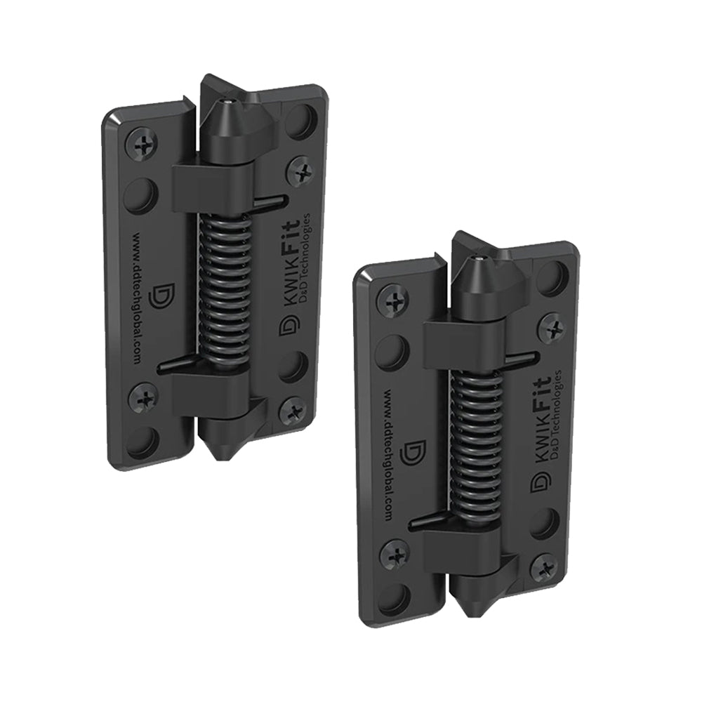 D&D KwikFit Hinge Pair - Self Closing - Image 1