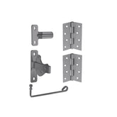 Coloursmart - Single Gate Kit, 2 x hinges and latch