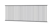 Homesafe Aluminium Flat Top Pool Fence Panel - 3000 x 1200mm IRONSTONE