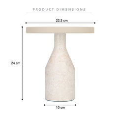 Oliver 24cm LED Table Lamp Beige product image 3