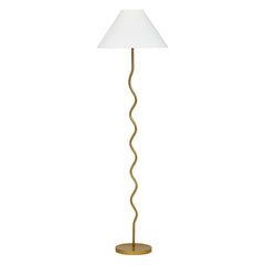 Lulu 161cm Squiggle Floor Lamp Gold product image 2
