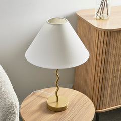 Lulu 48cm Squiggle Table Lamp Gold product image 4