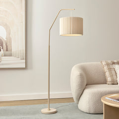 Astrid Hanging Floor Lamp Oat lifestyle image