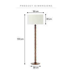 Valentina Floor Lamp Walnut product image 3