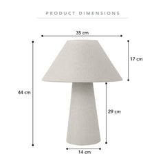 Remy Table Lamp Boucle product image 3