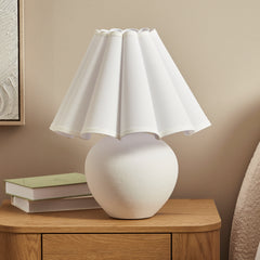 Amalie Table Lamp White lifestyle image