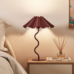 Lola Table Lamp Cabernet lifestyle image