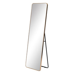 Elle 165cm Standing Full Length Rectangle Mirror Gold product image 2