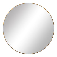 Linda 90cm Round Wall Mirror Gold product image 2