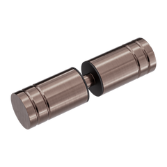 FRAMELESS SHOWER DOOR KNOB - BRUSHED BRONZE - Image 1