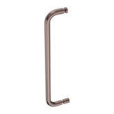 SHOWER DOOR HANDLE TOWEL RAIL 500MM - BRUSHED BRONZE