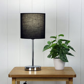 Zola Table Lamp Black – Oriel Lighting