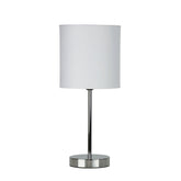 Zola Table Lamp White β Oriel Lighting
