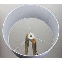 Edra Scandi Floor Lamp with White Cotton Shade product image 4