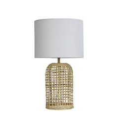 Brizo Rattan Lamp Base with Shade product image 3