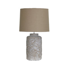 Andorra Romantic Embossed Floral Table Lamp product image 2