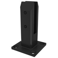 Pool Fence Spigot Madrid, Base plated square spigot, with domical cover.