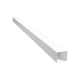 3 RAIL RURAL PVC BLANK POST - 127 x 127 x 2050mm, 7 Year Warranty