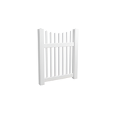 MELVILLE PVC 1000mm W x 1200mm H GATE, 7 Year Warranty, Picket Gate