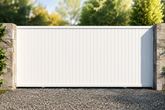 PVC Full privacy Sliding gate, Hampton Fence Gate, PVC, up to 2100 x 6100mm