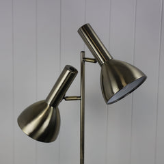 Vespa Mid-Century Twin Floor Lamp Antique Brass product image 2
