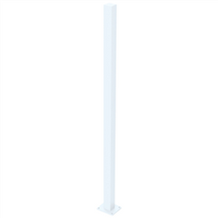 Stainless Steel 50 x 50mm heavy duty pool fence posts - 2mm wall thickness -