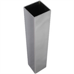 Stainless Steel 50 x 50mm heavy duty pool fence posts - 2mm wall thickness -