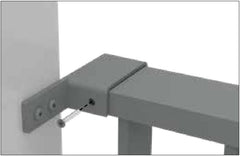 VISOR Balustrade - Aluminium Offset Handrail Bracket - 2 Pack