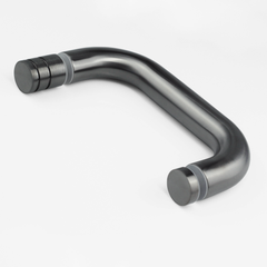 TOWEL RAIL - 155MM - BRUSHED GUNMETAL - Image 1
