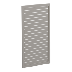 65x16mm slatted gate - Pre Fabricated Aluminium Slat Gate - 930mmW x 1800mmH