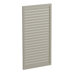 65x16mm slatted gate - Pre Fabricated Aluminium Slat Gate - 930mmW x 1800mmH