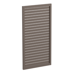 65x16mm slatted gate - Pre Fabricated Aluminium Slat Gate - 930mmW x 1800mmH