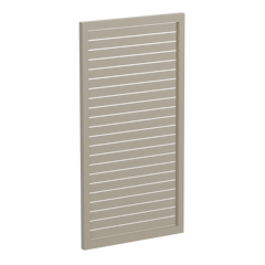 65x16mm slatted gate - Pre Fabricated Aluminium Slat Gate - 930mmW x 1800mmH