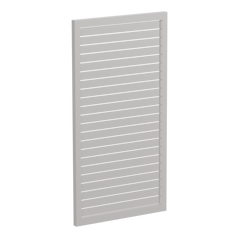 65x16mm slatted gate - Pre Fabricated Aluminium Slat Gate - 930mmW x 1800mmH