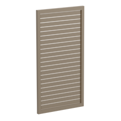 65x16mm slatted gate - Pre Fabricated Aluminium Slat Gate - 930mmW x 1800mmH