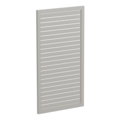 65x16mm slatted gate - Pre Fabricated Aluminium Slat Gate - 930mmW x 1800mmH