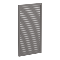65x16mm slatted gate - Pre Fabricated Aluminium Slat Gate - 930mmW x 1800mmH