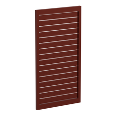 90 x 16mm Slatted Gate- Pre Fabricated Aluminium Slat Gate - 930mmW x 1800mmH