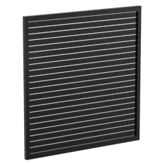 65 x 16mm Slatted Gate - Pre Fabricated Aluminium Slat Gate - 1720mmW x 1800mmH
