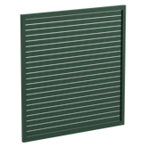 90 x 16mm Slatted Gate - Pre Fabricated Aluminium Slat Gate - 1720mmW x 1800mmH