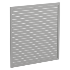 65 x 16mm Slatted Gate - Pre Fabricated Aluminium Slat Gate - 1720mmW x 1800mmH